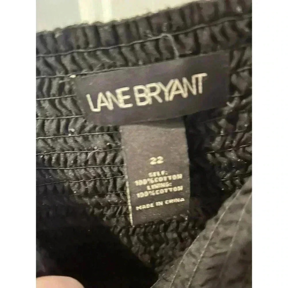 Lane Bryant Black Midi Dress with Straps Sundress Size 22 - Picture 8 of 8